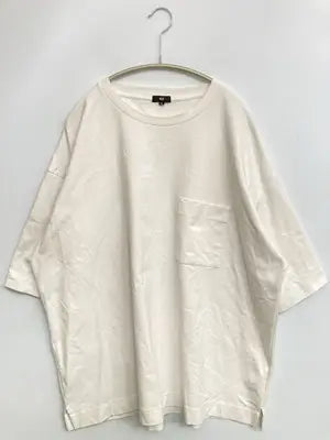 PLST/プラステ/Tシャツ/カットソー/トップス/ホワイト/XXL