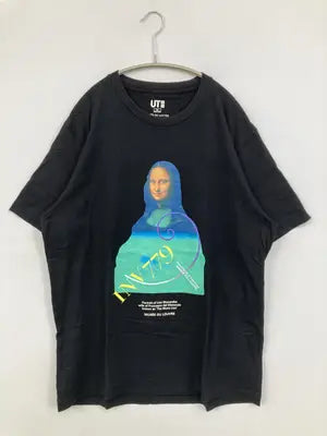 UNIQLO/ユニクロ/Tシャツ/カットソー/トップス/ブラック/XL