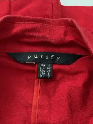 purify/テーラードジャケット/ジャケット/アウター/レッド/11