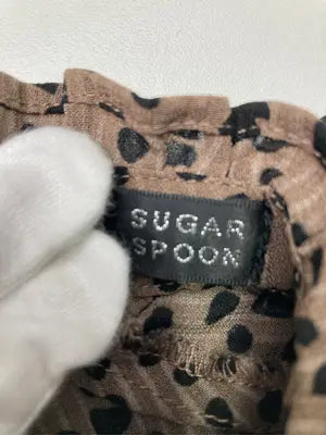 SUGAR SPOON/シュガースプーン/シャツ/ブラウス/トップス/ブラウン/F
