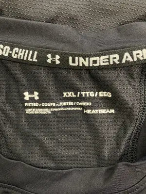 UNDER ARMOUR/アンダーアーマー/Tシャツ/カットソー/トップス/ブラック/XXL