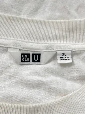UNIQLO U/ユニクロユー/Tシャツ/カットソー/トップス/ホワイト/XL