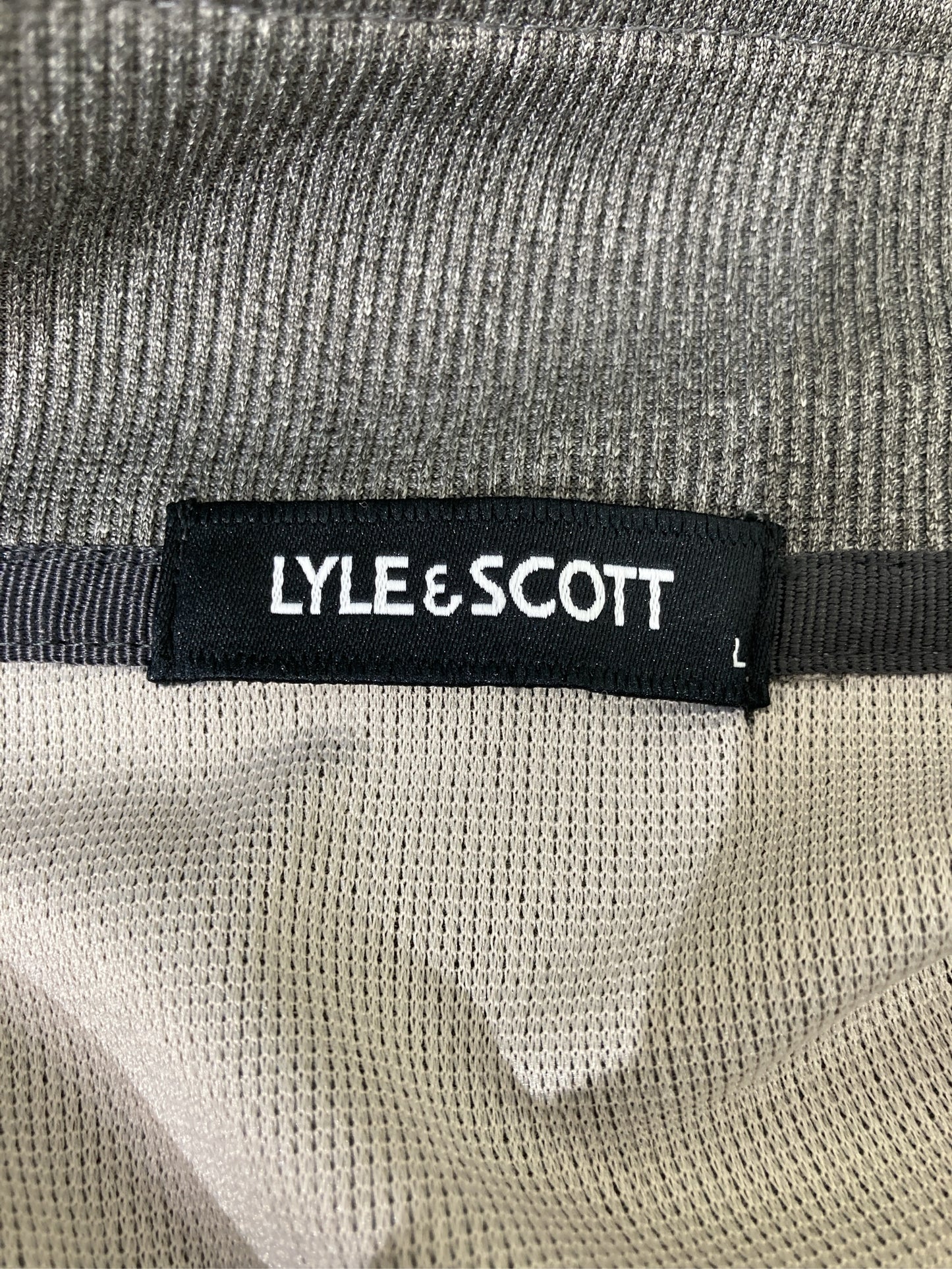 LYLE&SCOTT/ライルアンドスコット/ジャージ/トラックジャケット/トップス/グレー/L