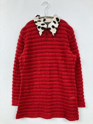 Miss Julio/ニット/セーター/トップス/レッド/42