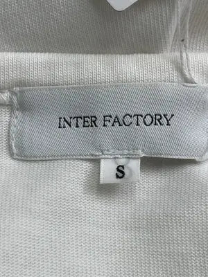 INTER FACTORY/インターファクトリー/Tシャツ/カットソー/トップス/ホワイト/S