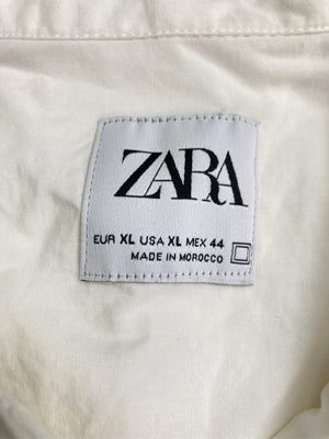 ZARA/ザラ/シャツ/ブラウス/トップス/ホワイト/XL