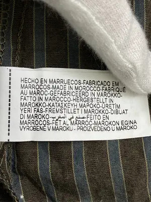 ZARA/ザラ/シャツ/ブラウス/トップス/ブラウン/USA XL