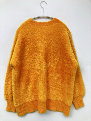 menidiom/カーディガン/ボレロ/トップス/イエロー