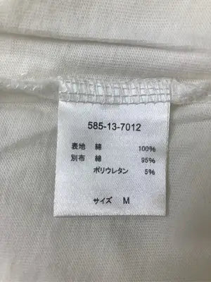 GLACIER/グラシア/Tシャツ/カットソー/トップス/ホワイト/M