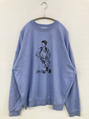 CIAOPANIC TYPY/チャオパニックティピー/スウェット/トップス/ブルー/LARGE