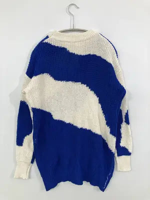 MGU/ニット/セーター/トップス/ブルー/XL