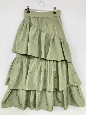 CADUNE/カデュネ/ロングスカート/スカート/グリーン/36