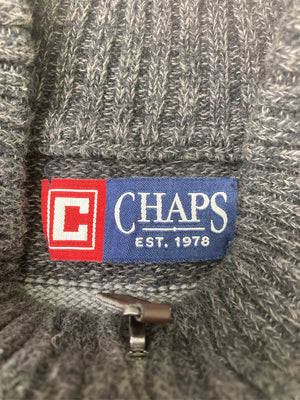 CHAPS/チャップス/ニット/セーター/トップス/グレー/XL