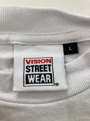 VISION STREET WEAR/ヴィジョンストリートウェア/Tシャツ/カットソー/トップス/ホワイト/L