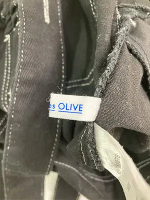 OLIVE des OLIVE/オリーブデオリーブ/サロペット/オーバーオール/オールインワン・サロペット/ブラック/F