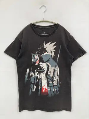 NARUTO SHIPPUDEN/Tシャツ/カットソー/トップス/ブラック/S