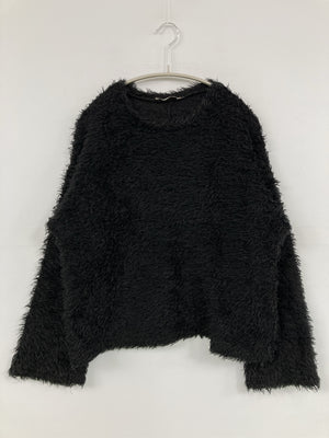 ZARA TRAFALUC/ザラトラファルック/ニット/セーター/トップス/ブラック/M