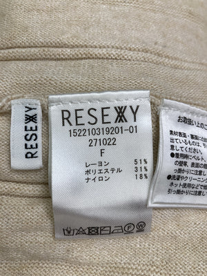 RESEXXY/リゼクシー/ワンピース/ワンピース/ドレス/ベージュ/F