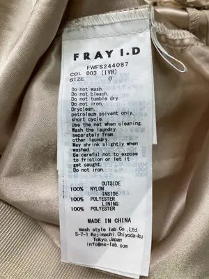 FRAY I.D/フレイアイディー/ワンピース/ワンピース/ドレス/アイボリー/F