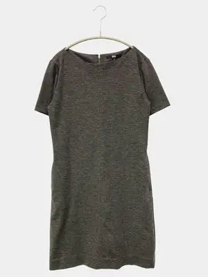 UNIQLO/ユニクロ/ワンピース/ワンピース/ドレス/グレー/S