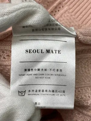 SEOUL MATE/ニット/セーター/トップス/ピンク/F