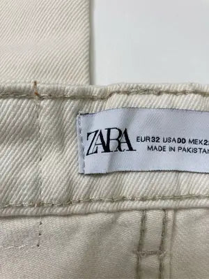 ZARA/ザラ/デニムパンツ/パンツ/ホワイト/USA00