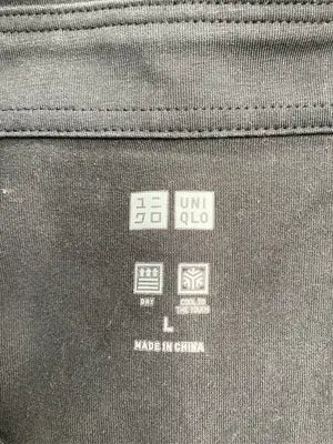 UNIQLO/ユニクロ/ポロシャツ/トップス/ブラック/L