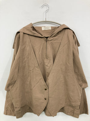 シャツ/ブラウス/トップス/ブラウン/7