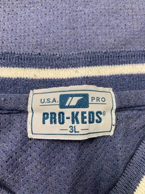 PRO-KEDS/Tシャツ/カットソー/トップス/ネイビー/3L