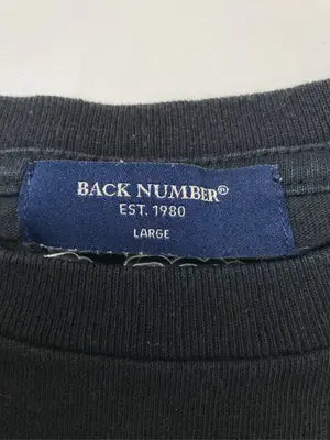 BACK NUMBER/バックナンバー/Tシャツ/カットソー/トップス/ブラック/LARGE