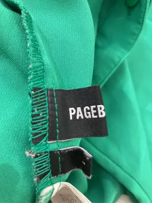 PAGEBOYLIM/ページボーイリム/スラックス/パンツ/グリーン/L