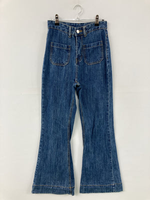 デニムパンツ/パンツ/ブルー/S