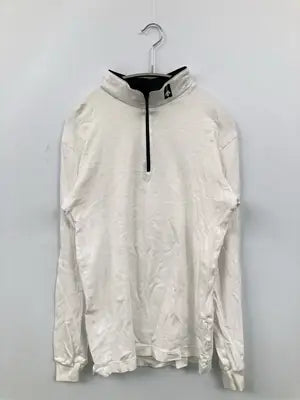 DESCENTE/デサント/Tシャツ/カットソー/トップス/ホワイト/胸囲100　　身長180   O