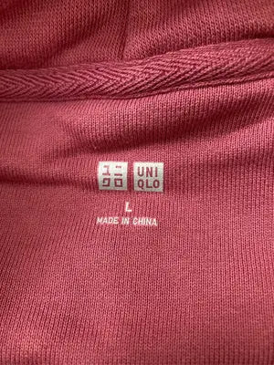 UNIQLO/ユニクロ/パーカー/トップス/レッド/L