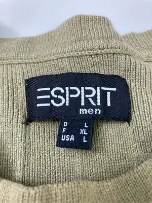 ESPRIT/ニット/セーター/トップス/カーキ/XL