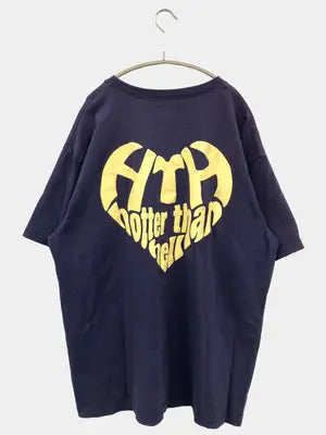hotter than hell/Tシャツ/カットソー/トップス/ネイビー/F