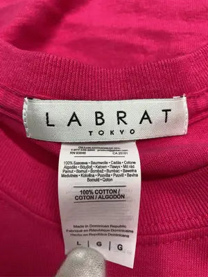 LABRAT TOKYO/Tシャツ/カットソー/トップス/ピンク/L