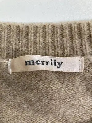MERRILY/メリリー/ニット/セーター/トップス/ベージュ/F