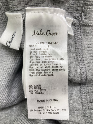 mila owen/ミラオーウェン/パーカー/トップス/グレー/1