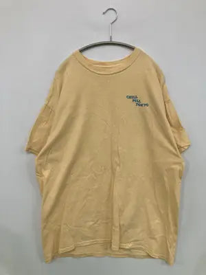 chill pill tokyo/Tシャツ/カットソー/トップス/ベージュ/不明