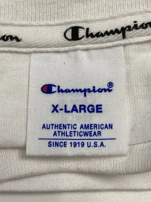 Champion/チャンピオン/Tシャツ/カットソー/トップス/ホワイト/X-LARGE