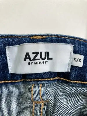AZUL by MOUSSY/アズールバイマウジー/デニムパンツ/パンツ/ブルー/XXS