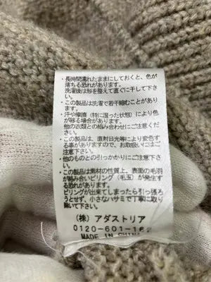 JEANASIS/ジーナシス/ニット/セーター/トップス/ベージュ/F