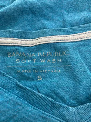 BANANA REPUBLIC/バナナリパブリック/Tシャツ/カットソー/トップス/スカイブルー/S