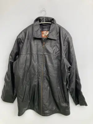 JULIOS/レザージャケット/ジャケット/アウター/ブラック