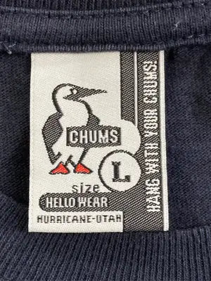 CHUMS/チャムス/Tシャツ/カットソー/トップス/ブラック/L