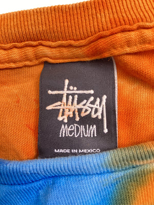 stussy/ステューシー/Tシャツ/カットソー/トップス/オレンジ/MEDIUM