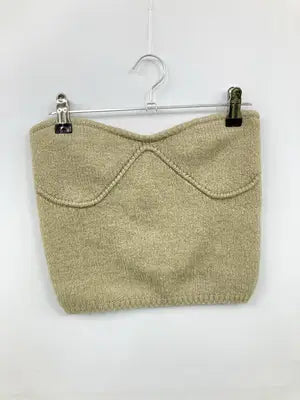 ZARA/ザラ/チューブトップ/トップス/ベージュ/S