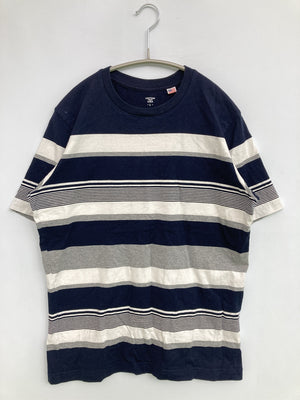 Tシャツ/カットソー/トップス/ネイビー/L