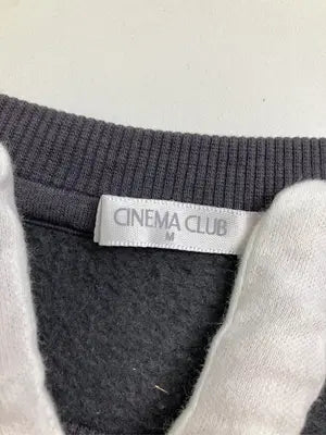 CINEMA CLUB/シネマクラブ/スウェット/トップス/ブラック/M